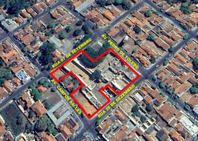 IMÓVEL URBANO NO CENTRO DE JOSÉ BONIFÁCIO - TERRENO DE 6.097,80 m² COM PRÉDIOS INDUSTRIAIS E ADMINIS